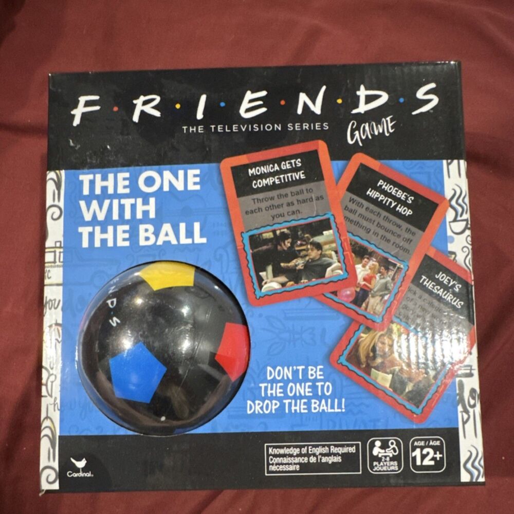 Cardinal Friends The One With The Ball Party Game, Ages 12+, English Required